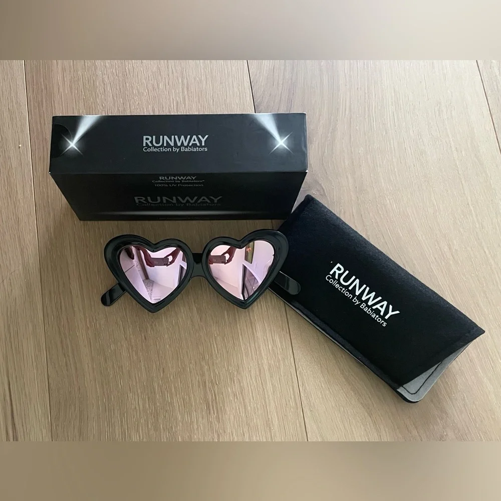 The Babiators Runway Collection-heart Shaped Sunglasses
